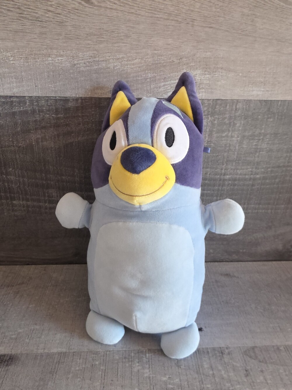 Official Bluey Bandit HugMees Plush 12" Medium Ultrasoft Jazwares Toy b117